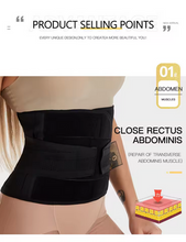 Load image into Gallery viewer, StitchGreen Abdominal Binder- Double belt
